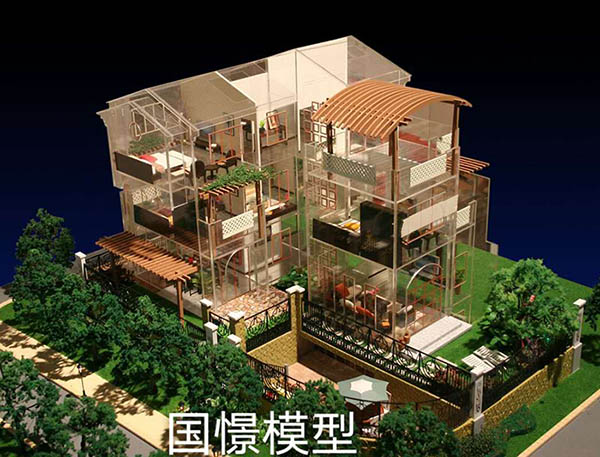 偏关县建筑模型