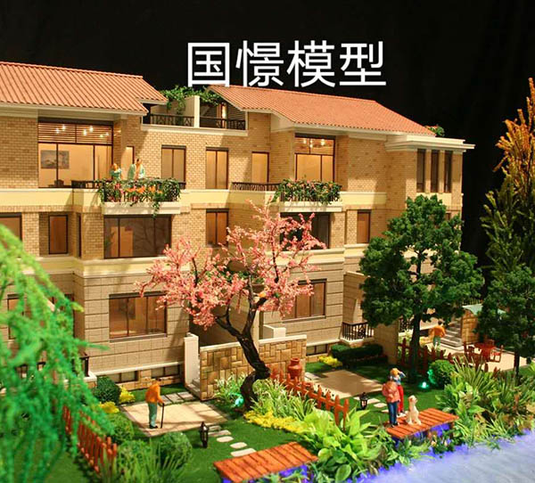 偏关县建筑模型