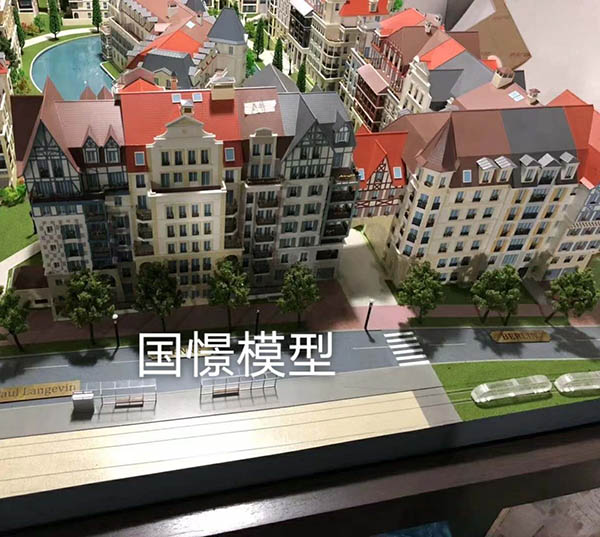 偏关县建筑模型