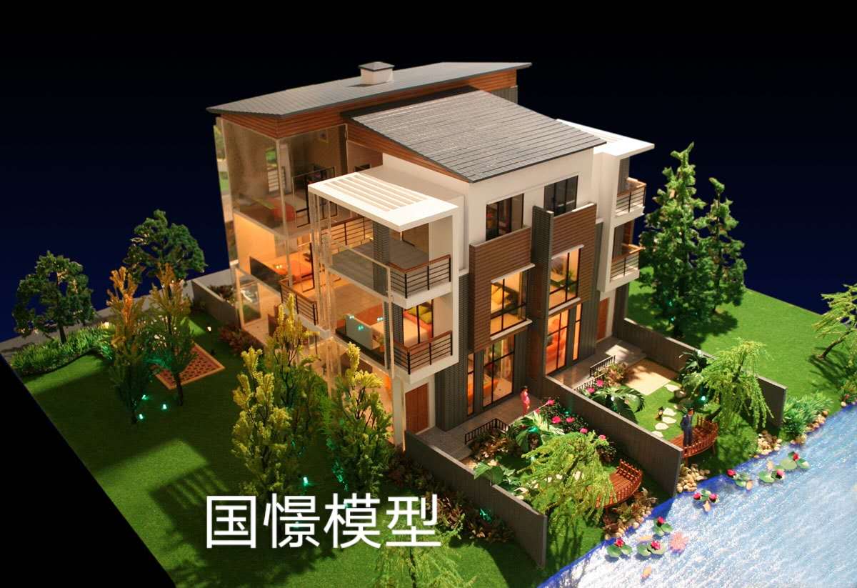 偏关县建筑模型